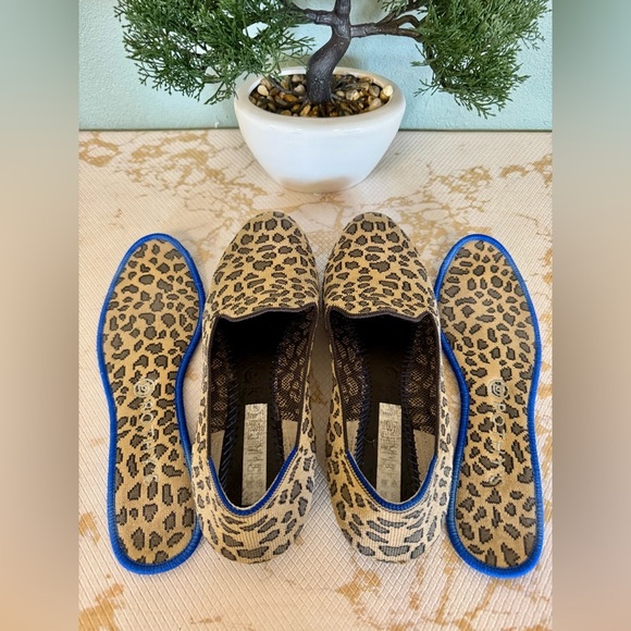 🔥🔥FINAL CLEARENACE 🔥🔥 ROTHY’S Cheetah Women’s Flats - Picture 6 of 7